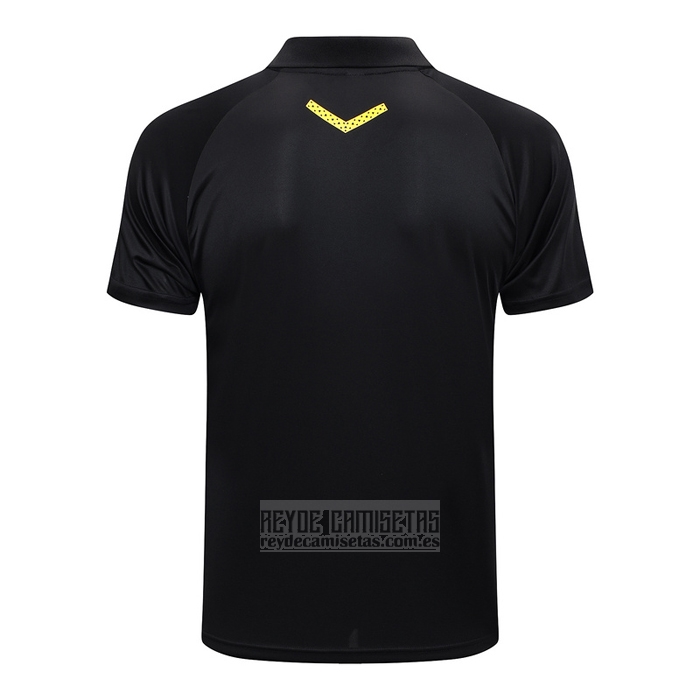 Camiseta De Futbol Polo del Borussia Dortmund 2023-2024 Negro